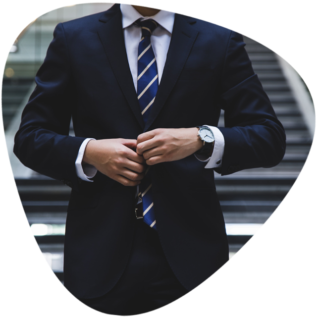Man in business attire